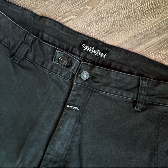 8&9MFG Black Strapped Up Vintage Wash Utility
Jeans - Picture 6 of 11